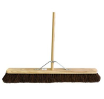 Industrial Medium Platform Broom Fitted with Handle and Stay 24"