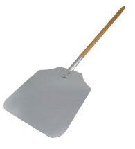 PIZZA PEEL 12X14inch WITH WOODEN HANDLE 36inch