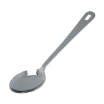 STAINLESS STEEL SERVING SPOON PLAIN 12" HANGING HOLE