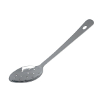 14" STAINLESS STEEL PERFORATED SPOON WITH HANGING HOLE