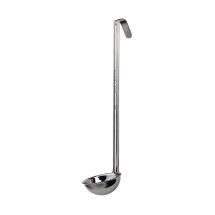 LADLE S/S 6OZ/177ML 9.5CM DIA