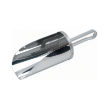 STAINLESS STEEL FLOUR SCOOP  4inch SCOOP LENGTH