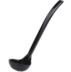 LADLE 9.5" 1OZ PLAIN BLACK