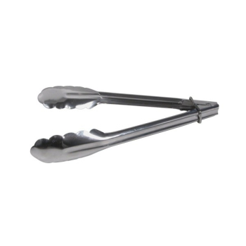 STAINLESS STEEL ALL PURPOSE TONGS 9Inch