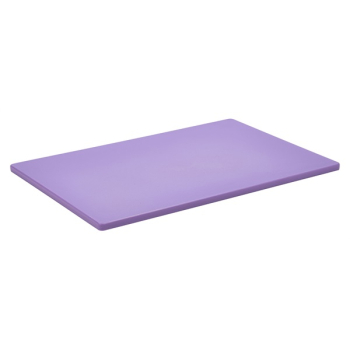 ALLERGEN LOW DENSITY PURPLE CHOPPING BOARD 18 X 12 x 0.5Inch