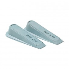 DOOR WEDGE STOPS GREY X2