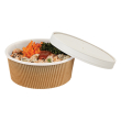 SAVORI HOT POT 750ML 26OZ KRAFT 115 X 90 X 75MM