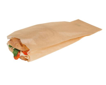 KRAFT PAPER CONTACT GRILL BAG LONG 310 X 105 X 40MM