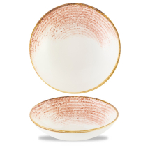 HOMESPUN ACCENTS CORAL COUPE BOWL 40OZ