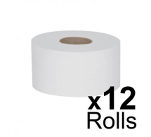 MINI JUMBO TOILET ROLL 3inch 150M x 90mm 2 ply