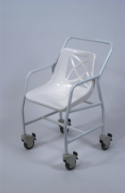 MOBILE SHOWER CHAIR - WHEELED FIXED HEIGHT