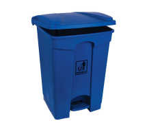 PEDAL BIN BLUE 45LTR 103433 CB191-B