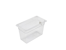 1/3 POLYCARBONATE CLEAR GASTRONORM PAN 200MM DEEP