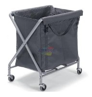 NUMATIC SERVO-X 240LTR LAUNDRY TROLLEY WITH GREY BAG