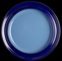 STEELITE FREEDOM BLUE MELAMINE PLATE 10inch X6  68A534EL677